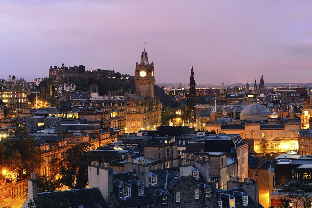 Big Ben and Westminster Bridge at sunset, London, UK